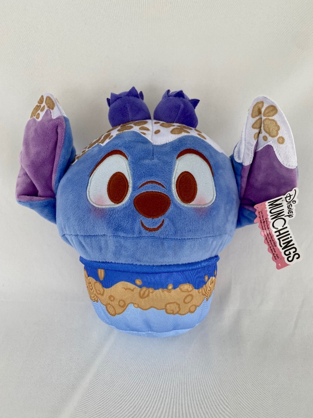 Disney Munchlings Squeeze-A-Munch Blueberry Crumble Frozen Yogurt Stitch 10''